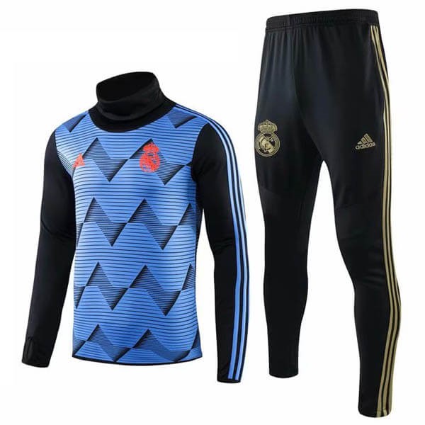 Replicas Chandal Real Madrid 2019/20 Azul Negro Amarillo